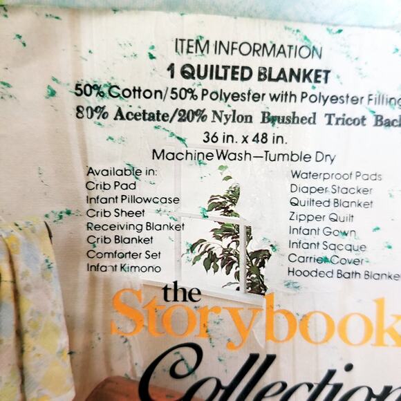 Nursery rhyme The story book collection  36x48" quilt 1.1454 - Picture 13 of 16